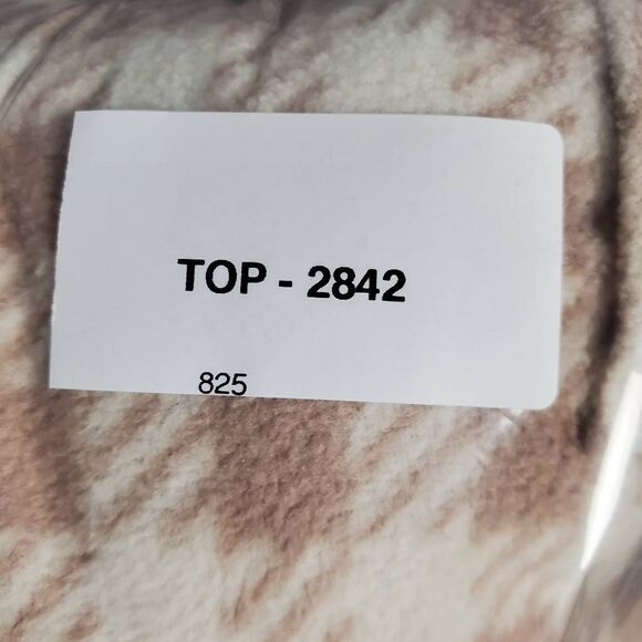 Maurices Women’s Shacket Beige Plaid Button Down Shirt Jacket Size 1X - Picture 7 of 7